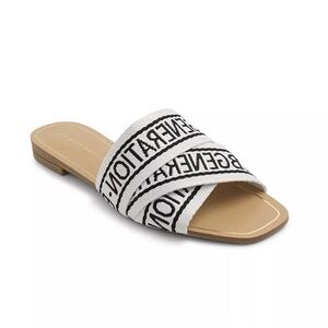 BCBGeneration Krista Kala White logo slides